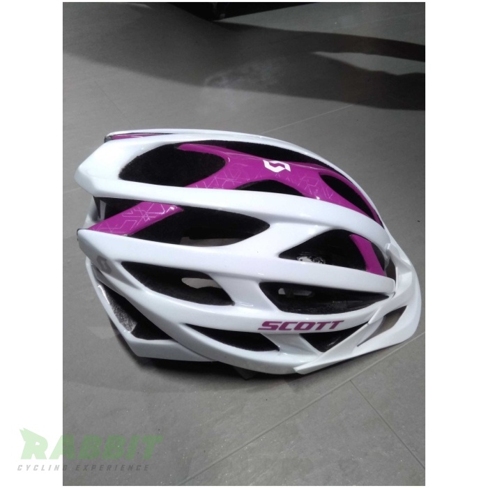 Scott Helmet Wit (CE) white/purple M