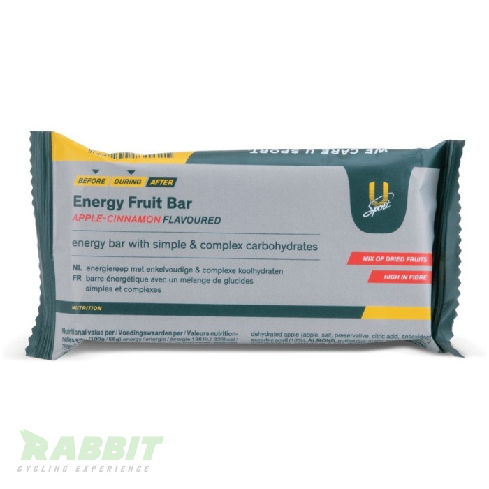 U-sport Energie Fruit Bar - apple cinnamon